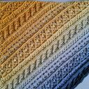 Szydełkowa chusta Nessie