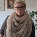 Chusta Mgła - ręcznie robiona z moheru i jedwabiu