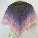 Chusta ombre bawełniana Daisy Chain ręcznie robiona