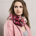 Szal Etola Otulacz Pareo Kamizelka PINK TRIANGLE