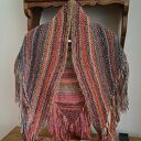 RĘCZNIE NA DRUTACH - Jesienny las - miła, oryginalna chusta