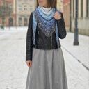 Chusta Szydełkowa "Avir" - Błękitne Ukojenie