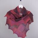 Chusta entrelak w żywych kolorach