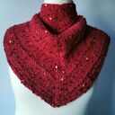 Piękna mieniąca się chusta bandana