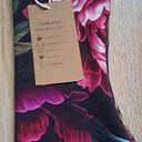 Zestaw Piwonia Handmade - chusta, opaska i mitenki