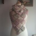 Chusta entrelac puszyste pastele