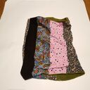 Komin patchworkowy kolorowy folkowy według zasady zero waste, polecam box 44