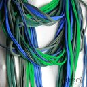 zamotka naszyjnik z dzianiny apsaszka szalik FORREST