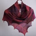 Chusta entrelak w żywych kolorach