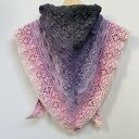 Chusta ombre bawełniana Daisy Chain ręcznie robiona