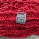 Chusta szydełkowa KOKONEK Classic - Czerń / Szarości / Koral / Ognista czerwień - 145x74 cm