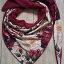 Dwustronna chusta zamotaniec i mitenki handmade