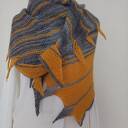 Chusta smok robiona na drutach