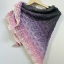 Chusta ombre bawełniana Daisy Chain ręcznie robiona