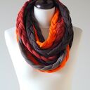 warkocze brązowo - pomarańczowy