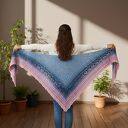 Ręcznie Robiona Chusta „Dzika Orchidea” - Miękkość Kaszmiru w Twojej Garderobie