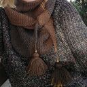 Chusta-Szal z wełny i alpaki