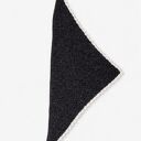 Mira szal chusta z baby alpaki z ozdobną ramką alpaka & merino | handmade