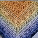 Szydełkowa chusta Nessie