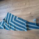 Chusta strzałka ręcznie robiona na drutach