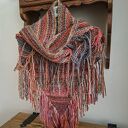 RĘCZNIE NA DRUTACH - Jesienny las - miła, oryginalna chusta