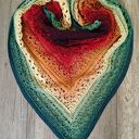 chustki i apaszki handmade chusta jesienna magnolia