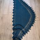 Chusta semele ręcznie robiona na drutach