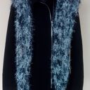 Duża chusta szary puszek