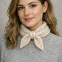 Kinu Petit apaszka chusta jedwab alpaka