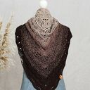 Chusta szydełkowa Dzika orchidea