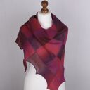 Chusta entrelak w żywych kolorach