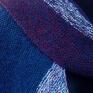 szal pled chusta wykonana ręcznie na drutach gęstym, elastycznym splotem chustki i apaszki