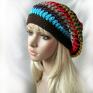 czapki: beret boho