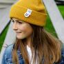 Miodowa Musztarda dziecięca logo kolor - czapka sportowa kids beanie