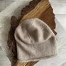 bagy no 3 / handmade - ciepła wełniana beanie czapka