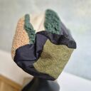 Czapka na podszewce kolorowa patchworkowa rękodzieło świetna na codzienne noszenie polecam rozmiar