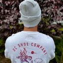 Męska luźna czapka z bawełny logo kolorowe „Jasny szary”