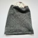 Czapka szara na podszewce damska rozmiar uniwersalny Góra kolorowa polecam boks W1