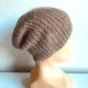 Handmade Czapka damska AUREA 100% Baby Merino plus moher i jedwab 17/41