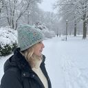 Czapka z Wełny Naturalnej - Kolorowy Melanż ręcznie robiona gruba