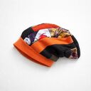 Czapka damska Smerfetka patchworkowa, na podszewce dobra na codzienne noszenie, wykonana w pojedyncz