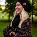 Czapka MERINO Neverland “Czarny” podszewka JEDWAB