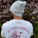 Męska luźna czapka z bawełny logo kolorowe „Jasny szary”