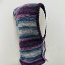 Ręcznie robiona balaclava oversize - kaptur zamiast czapki (kominiarka)