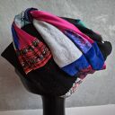 Czapka turbanowa w uniwersalnym rozmiarze, na podszewce, ciepła, miękka wygląda