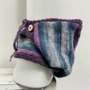 Balaclava oversize kominiarka kaptur zamiast czapki handmade