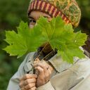 Czapka beret wełniana "Kopytnik"