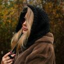 Balaclava handmade, ręcznie szydełkowana, wełna merino