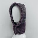 Balaclava oversize - kominiarka kaptur z wełną merino (kapturokomin)