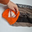 Czapka smerfetka patchworkowa na podszewce świetna na codzienne noszenie polecam boks x1